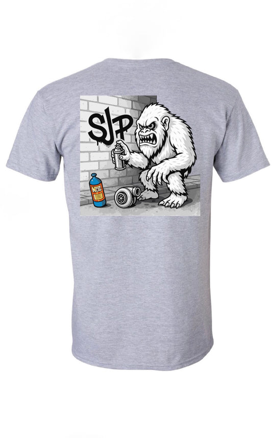 Graffiti Yeti T shirt