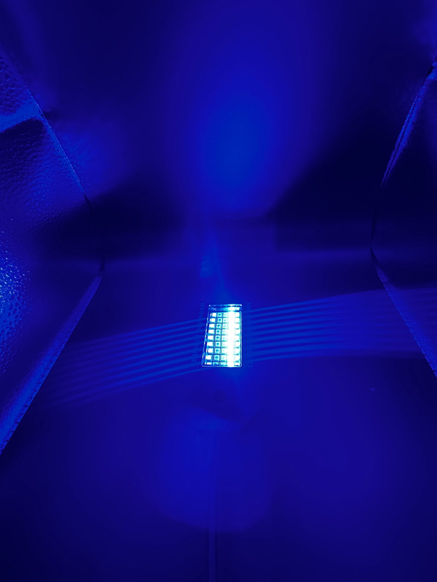 Blue Crop Sprayer Lights